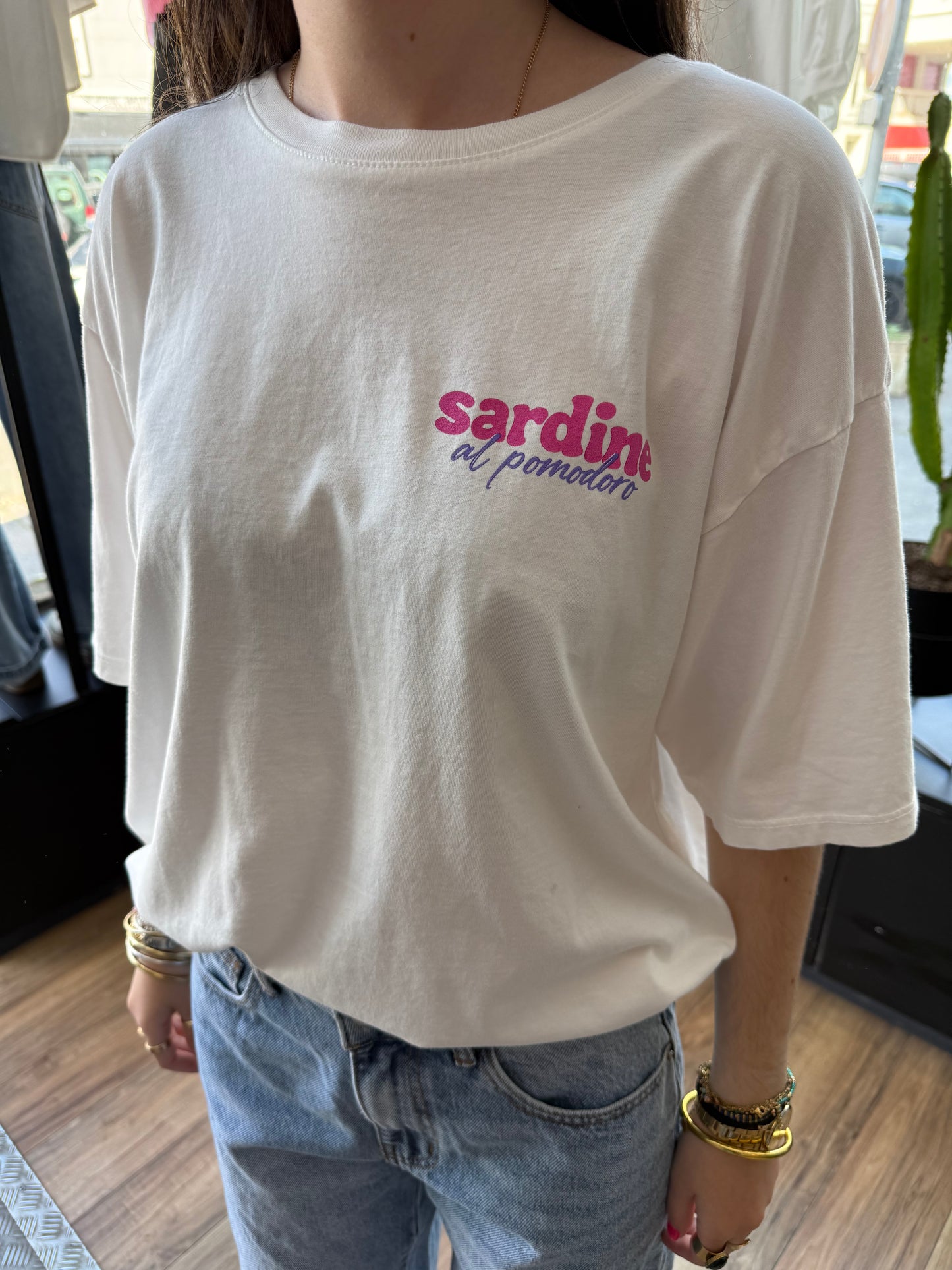 T-shirt. SARDINE
