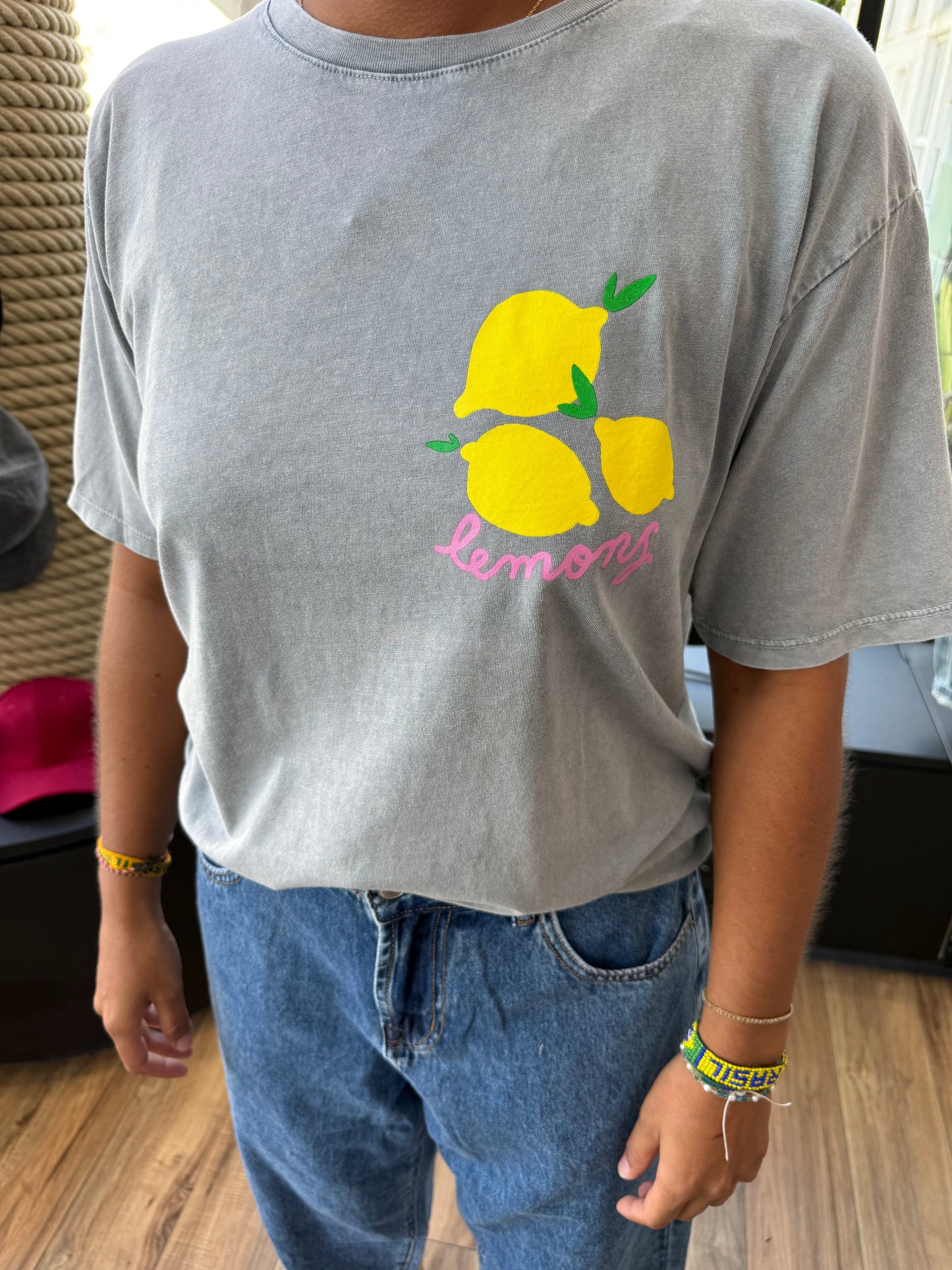 T-shirt. LEMON