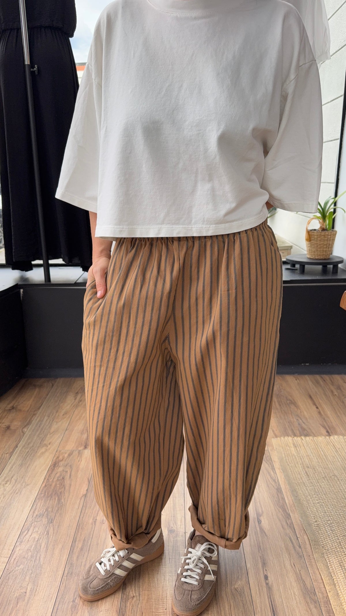 Pant. STRIPE