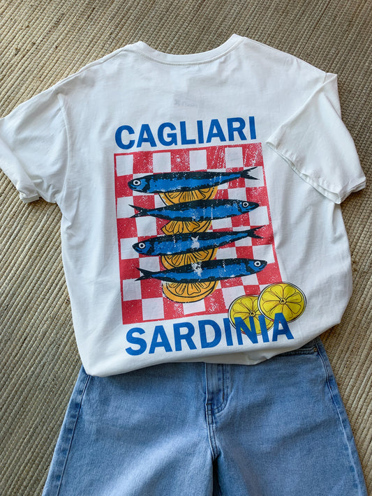 T.shirt Cagliari white