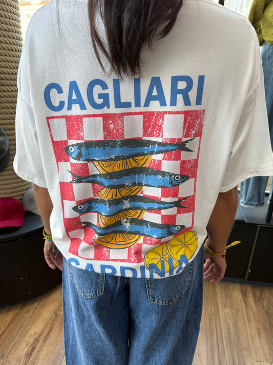 T-shirt. Cagliari