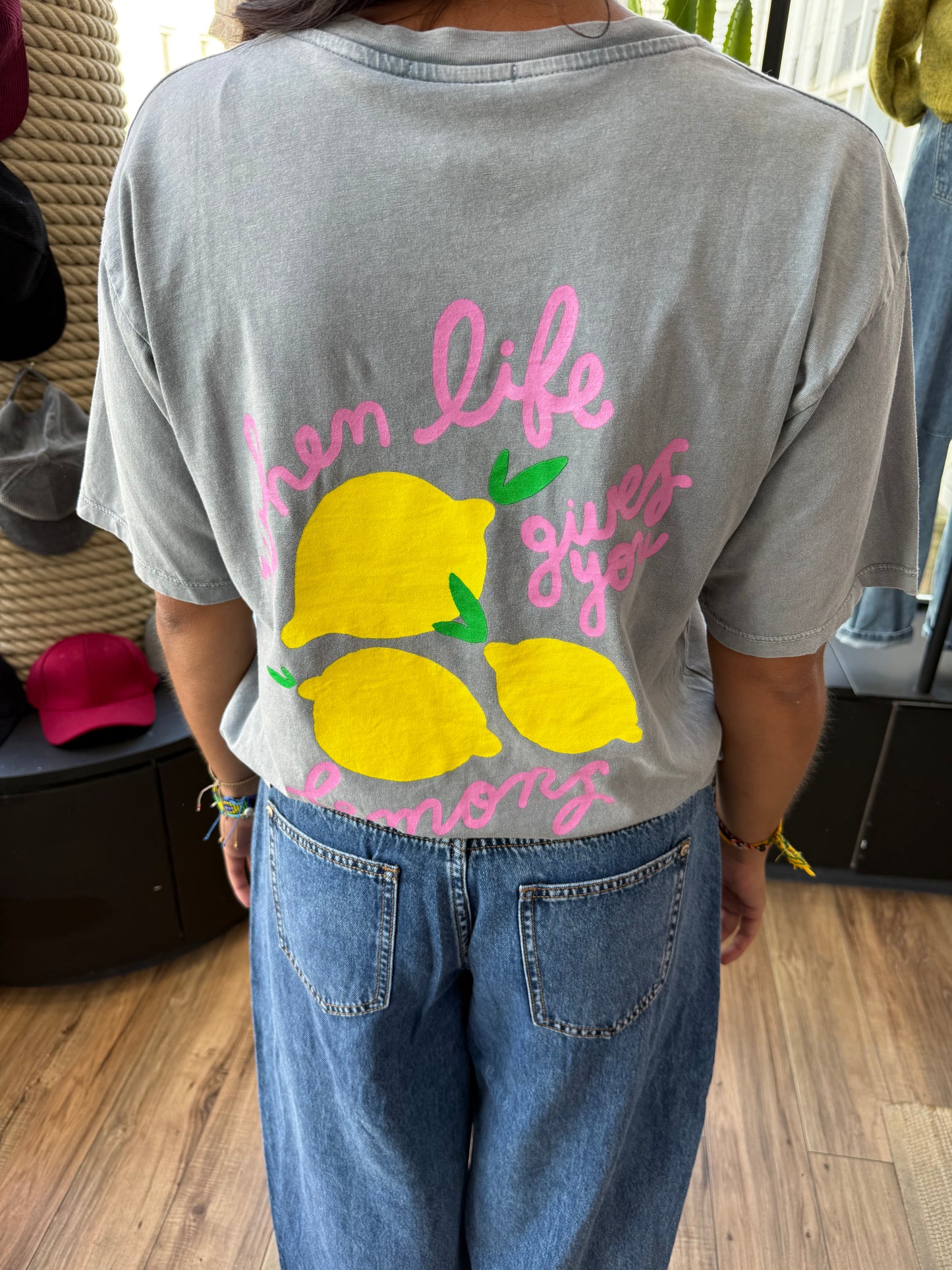 T-shirt. LEMON