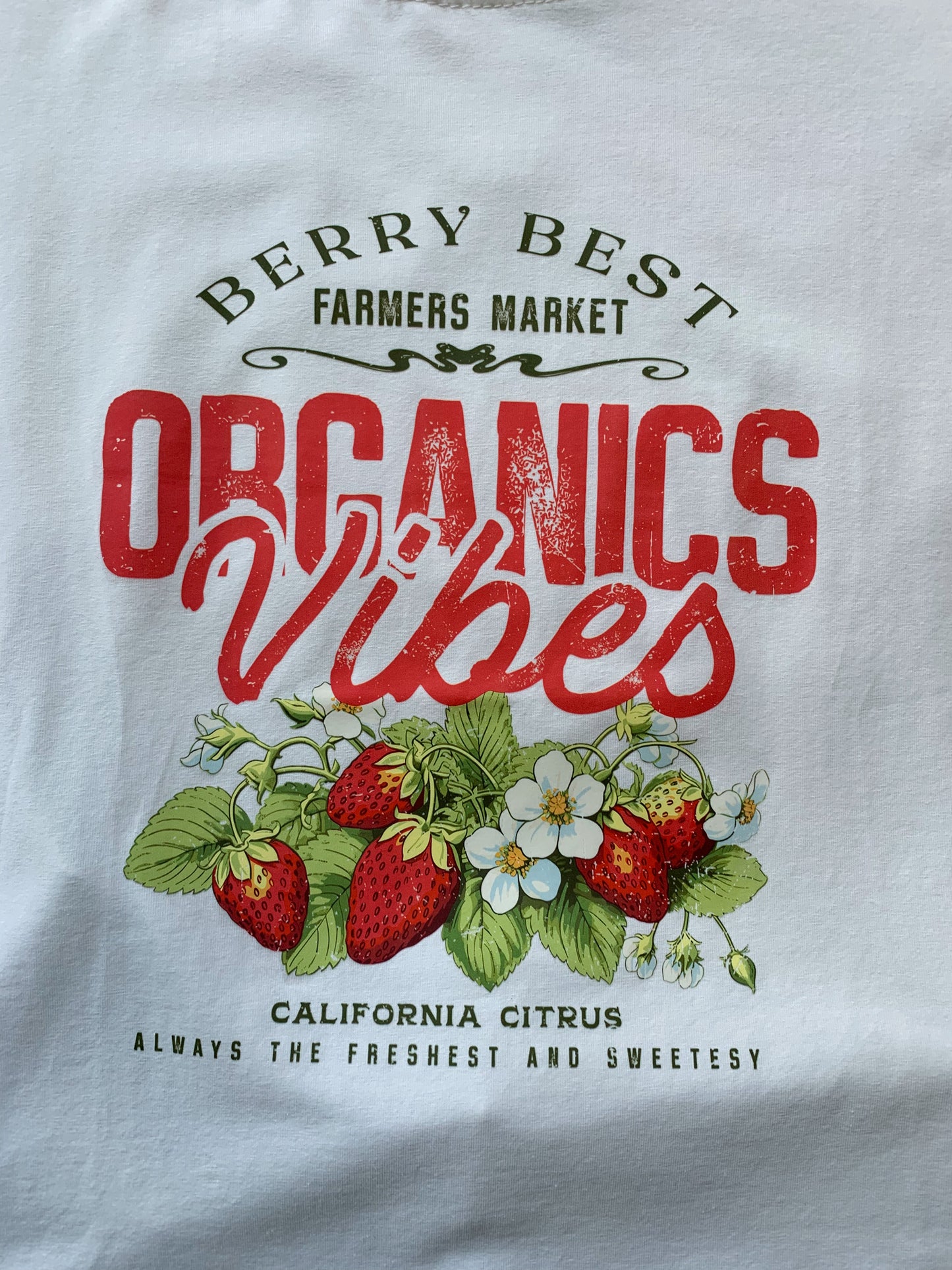 T.shirt Berry white