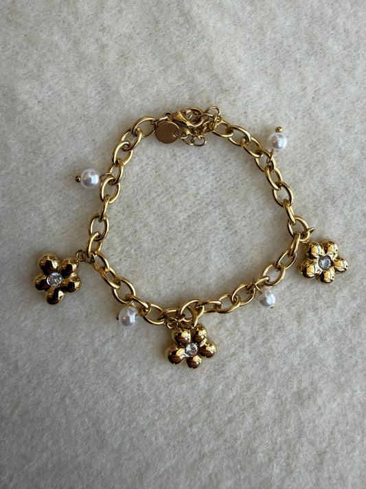 Bracelet fleur