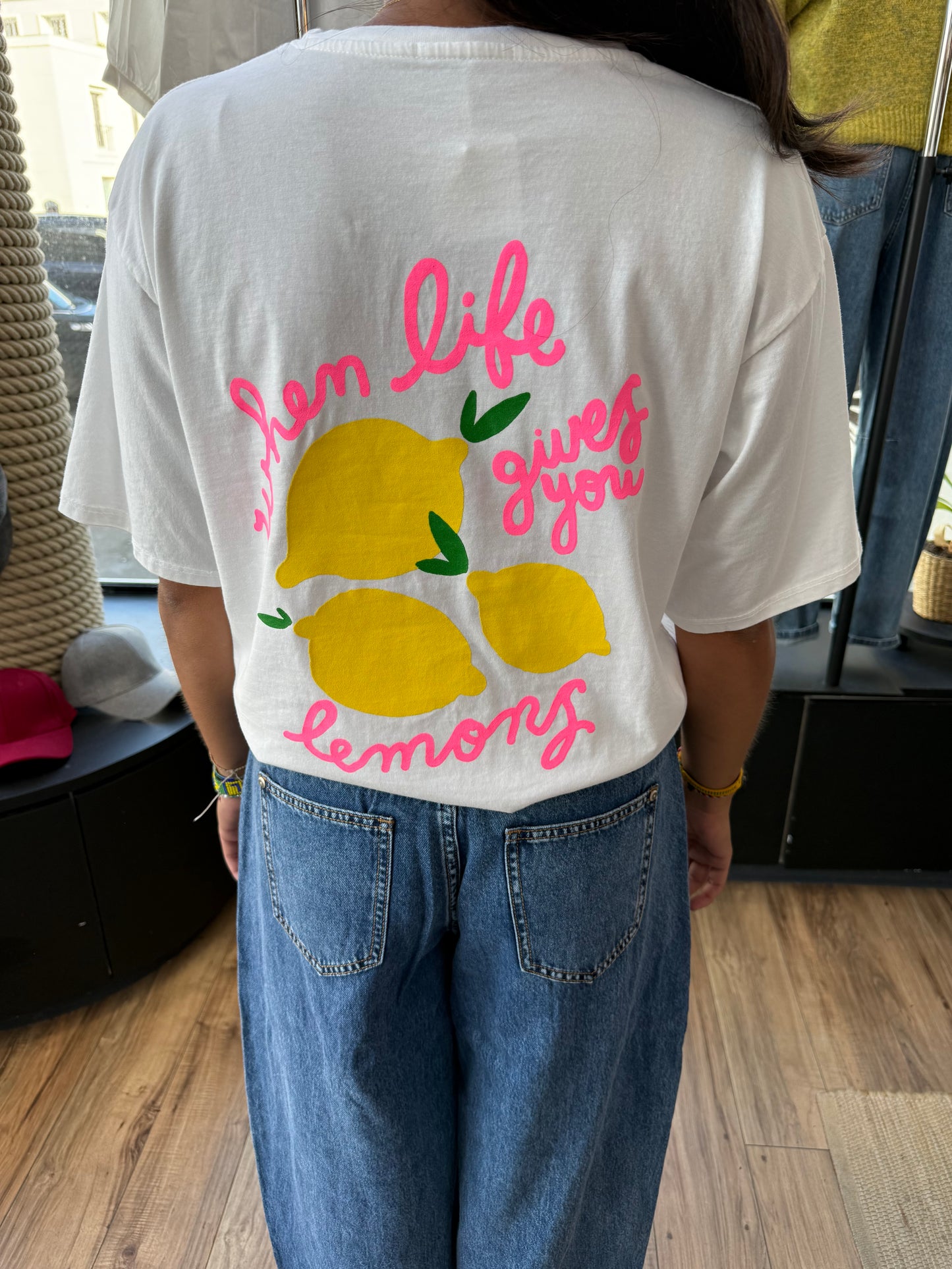 T-shirt. LEMON
