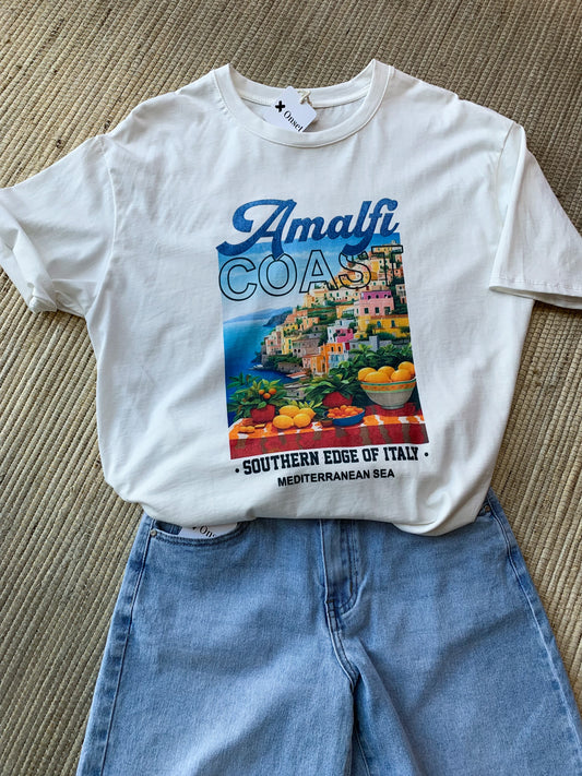 T.shirt Amalfi white