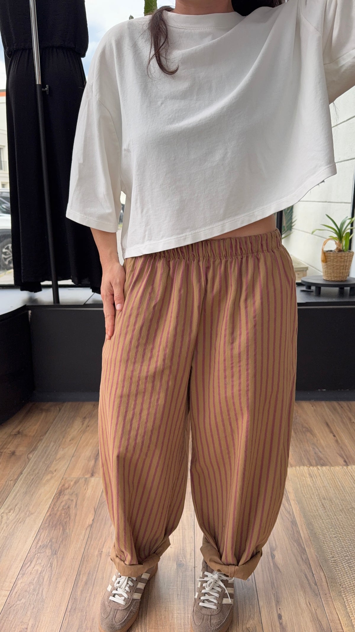 Pant. STRIPE