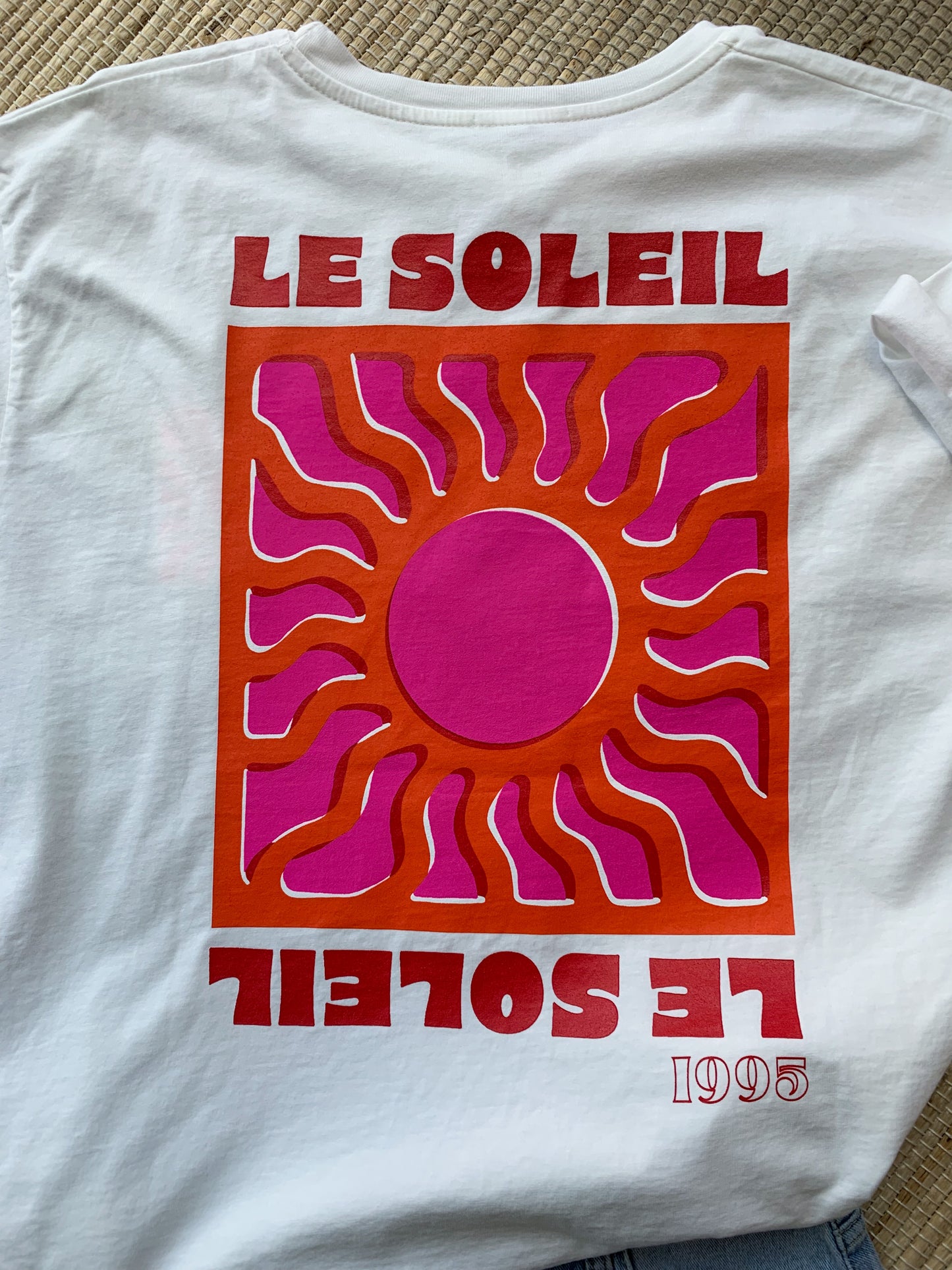 T.shirt Soleil white
