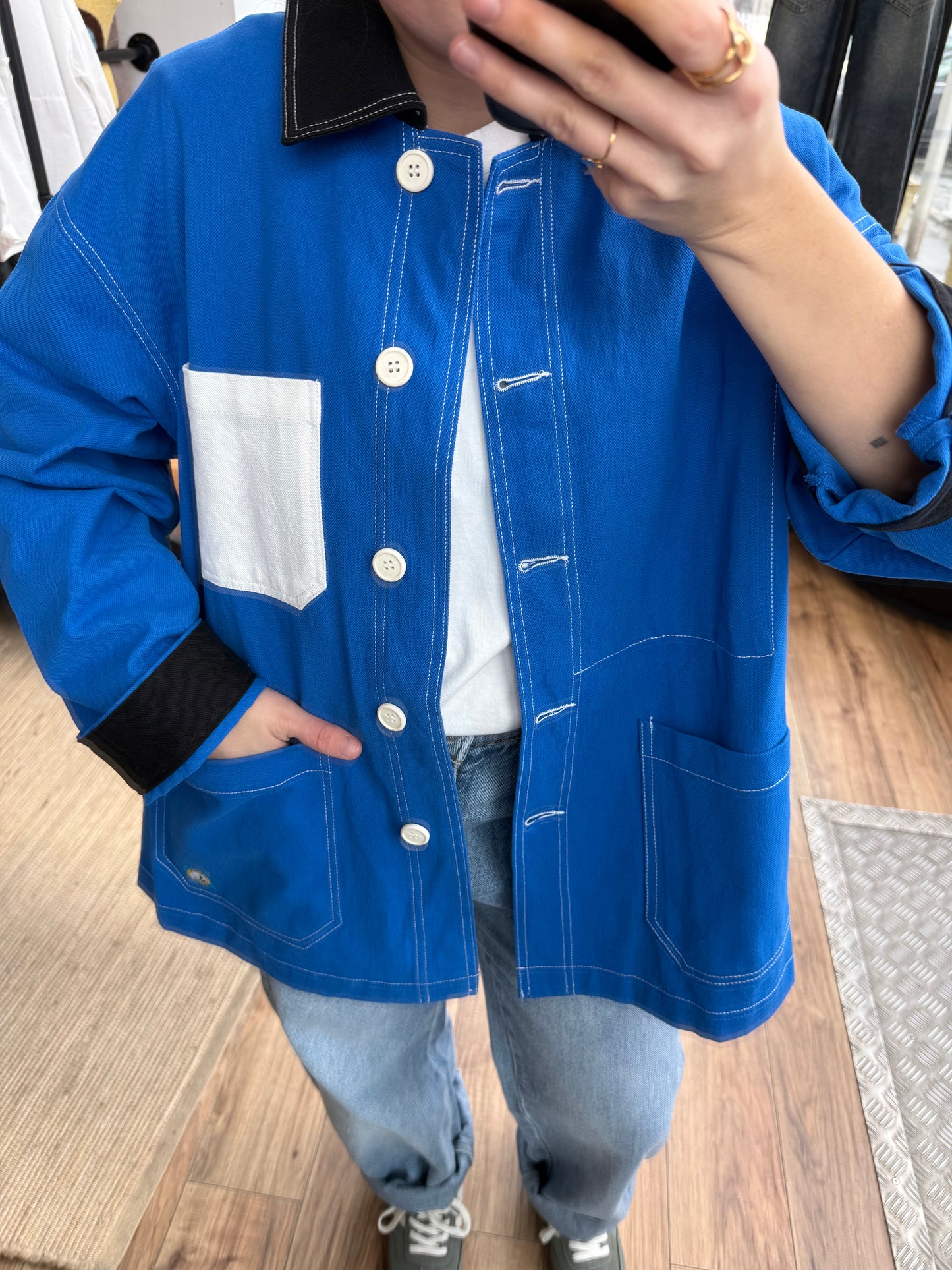 Jacket. BLUE