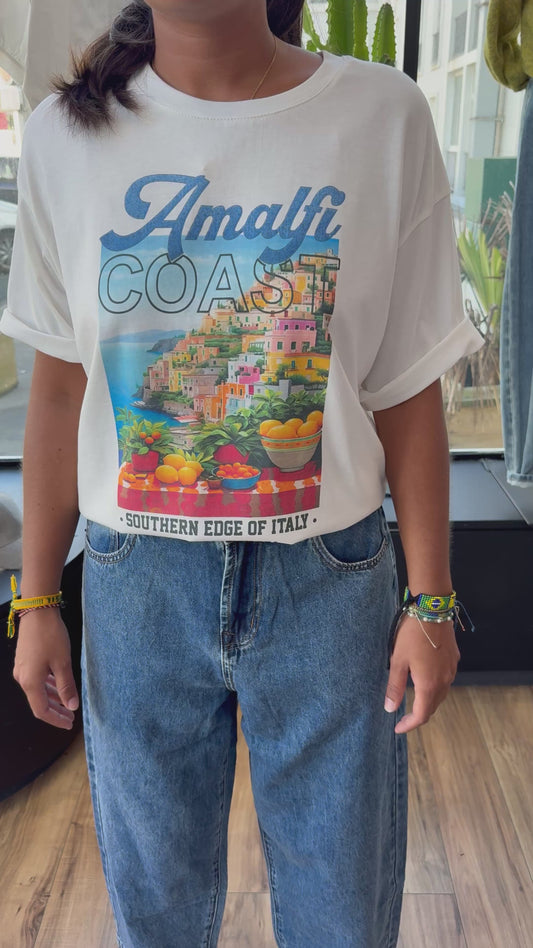 T-shirt. AMALFI